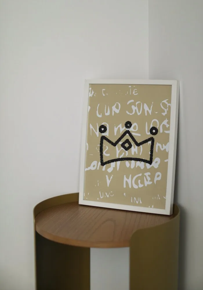 Basquiat Set Of 2 Prints INSTANT DOWNLOAD Art Prints, Jean Michel Basquiat Print, Urban Art Print, Graffiti Poster, Basquiat Wall Art, Basquiat Crown