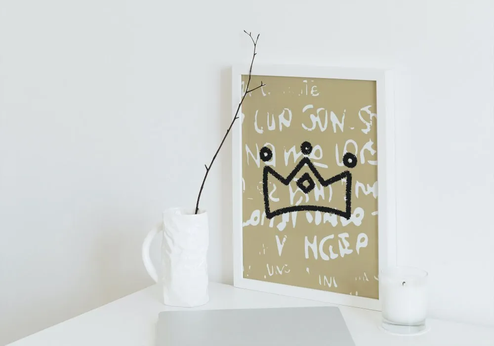 Basquiat Set Of 2 Prints INSTANT DOWNLOAD Art Prints, Jean Michel Basquiat Print, Urban Art Print, Graffiti Poster, Basquiat Wall Art, Basquiat Crown