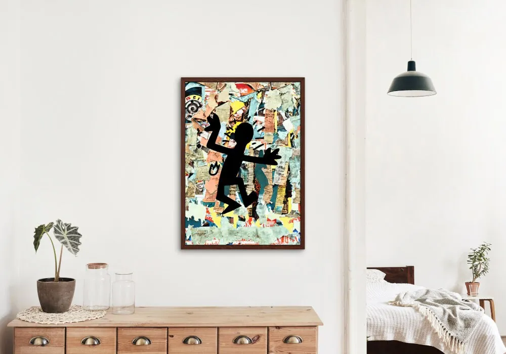 Basquiat Set Of 2 Prints INSTANT DOWNLOAD Art Prints, Jean Michel Basquiat Print, Urban Art Print, Graffiti Poster, Basquiat Wall Art, Basquiat Crown