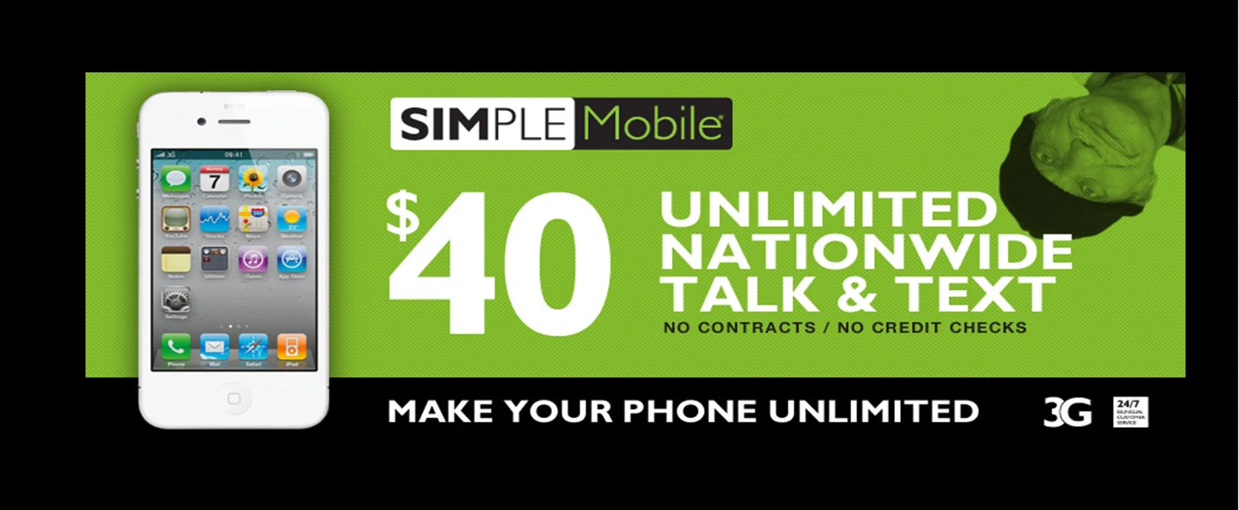 BYOP = Simple Mobile 14 Days = $20 Promo Unlimited Talk, Text, Int'l Text & 2 GB Data   Intl Talk   Sim Card  New Number