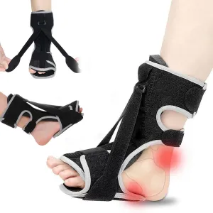 Plantar Fasciitis Night Splint: 2025 Adjustable Upgraded Planters Facetious Relief Brace Plantar Fasciitis Relief Achilles Tendonitis Night Splint for Plantar Fasciitis(black-A)