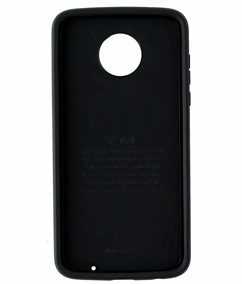 Tumi Coated Canvas Co-Mold Protective Case Cover for Motorola Moto Z2 Play Red